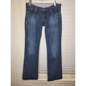 Lucky Brand Y2K Womens Jeans Low Rise Flare Boot 6/28 Bratz 90s Friends Bratz